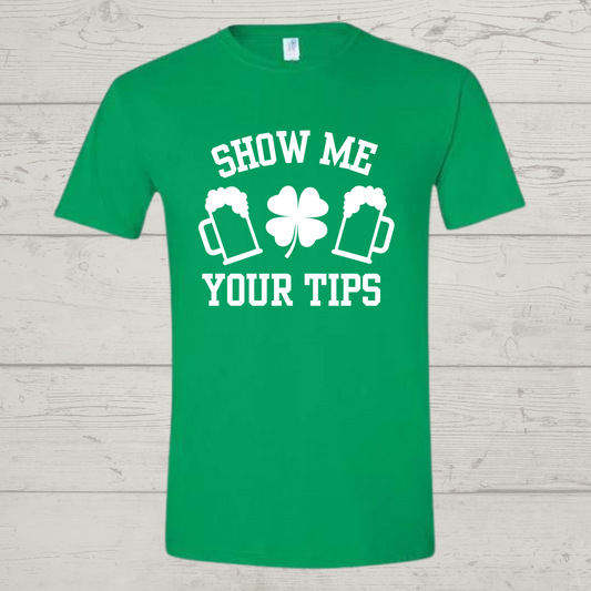 "Show me your tips " Unisex T-shirt