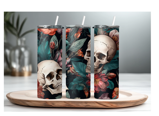 Skull 20oz Sublimation Tumbler